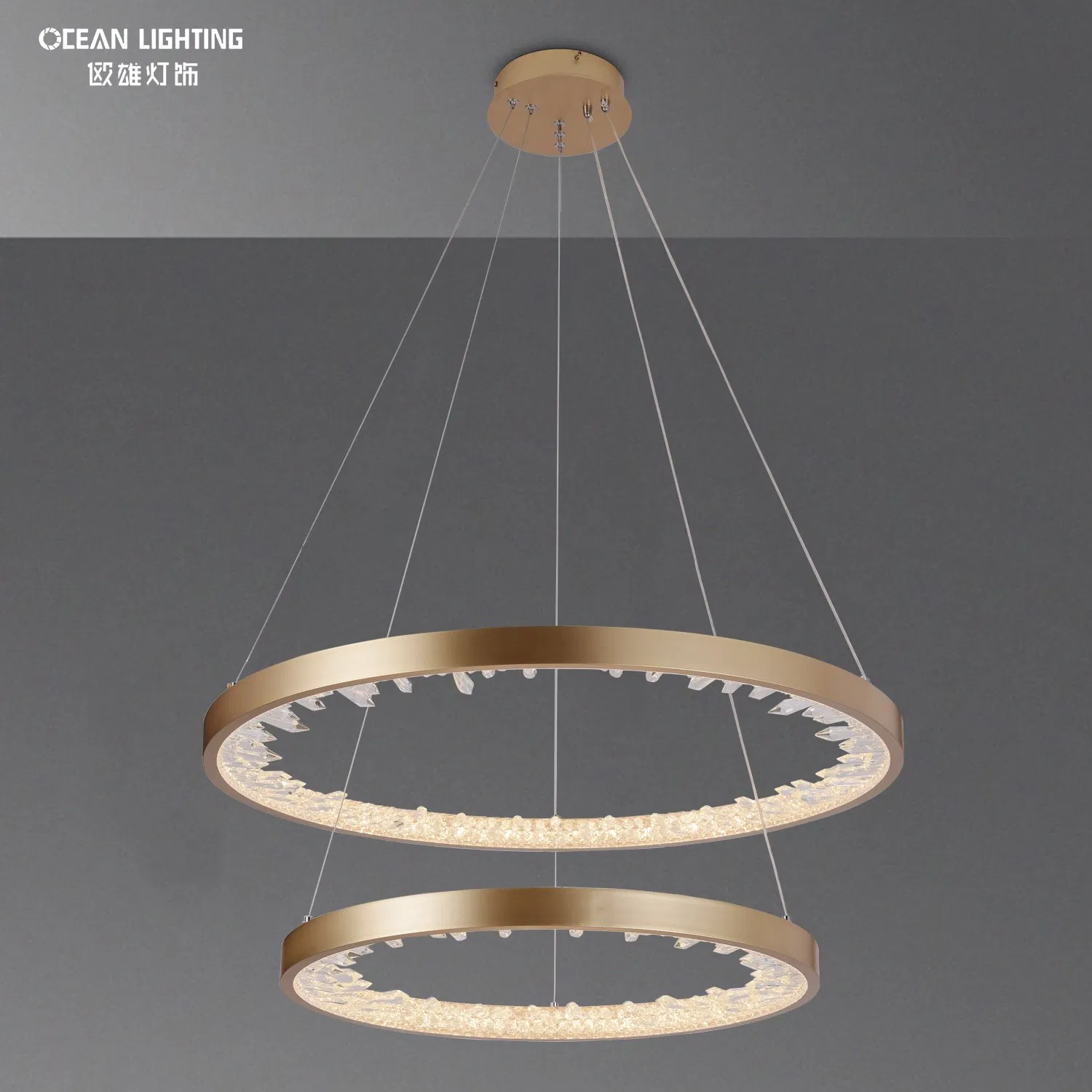 Modern Aluminum Iron Acrylic Pendant Light Indoor Decorative Pendant Lighting for Home Hotel