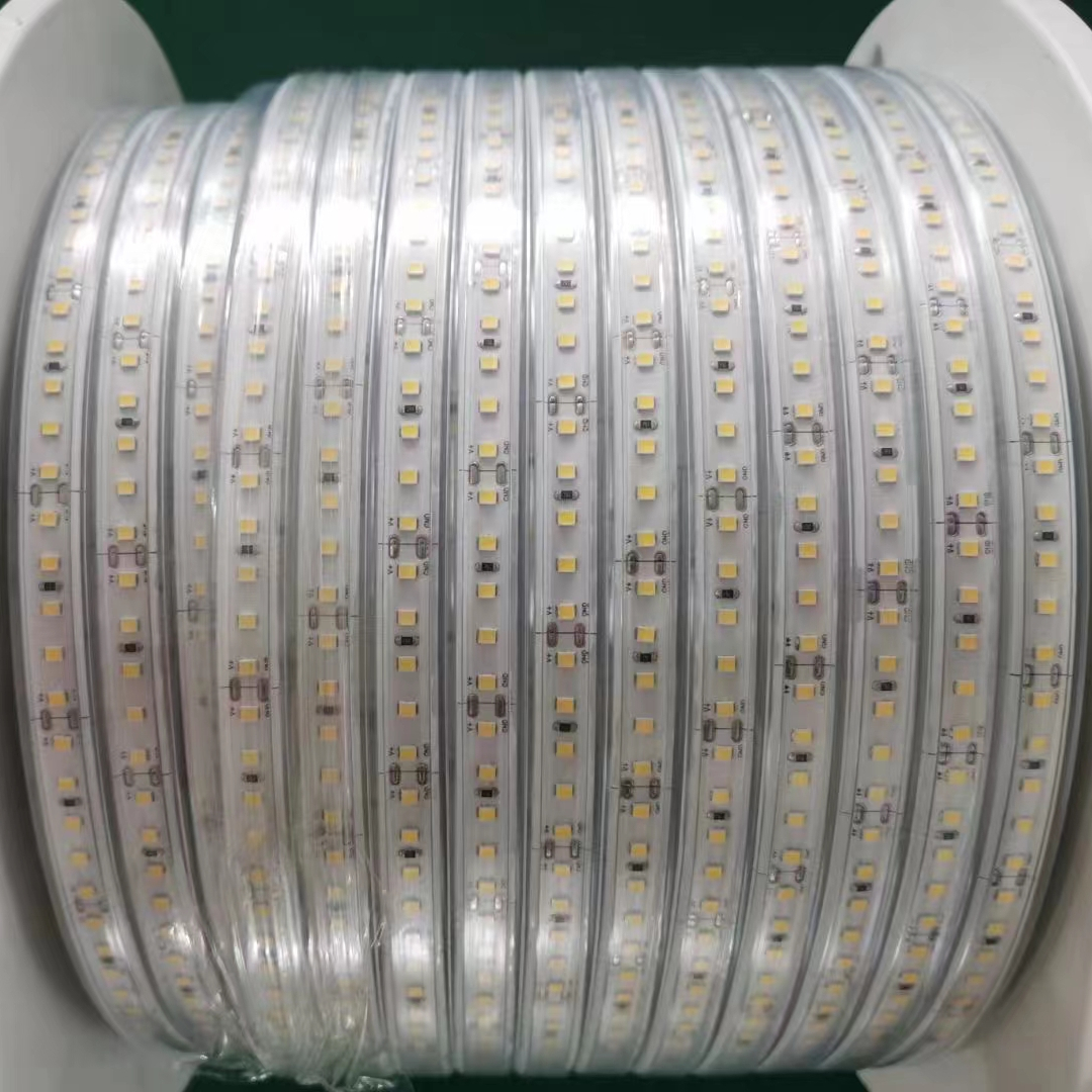 50meters 100Meters Roll High Bright SMD5730 Led Strip Light Waterproof 110V Strip Light 120v 220V Smart Flexible Light