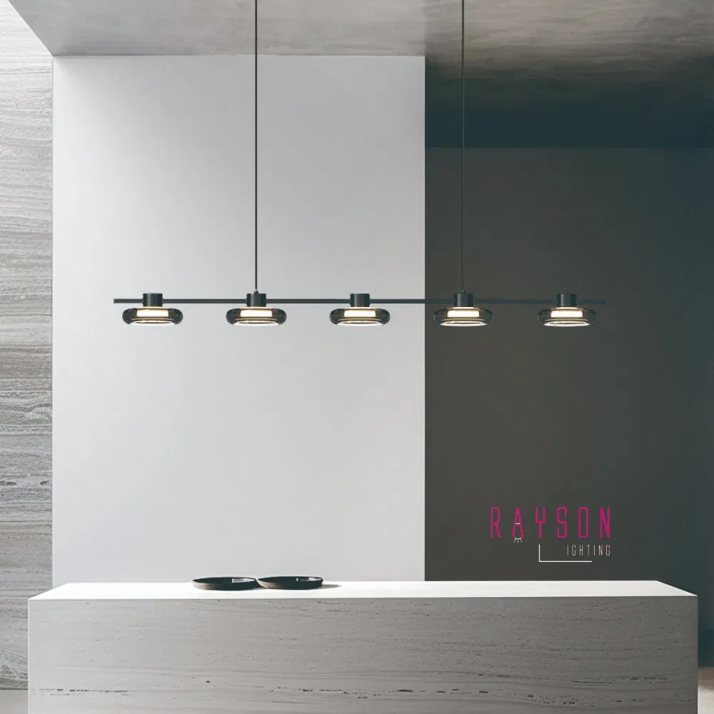 Modern Elegant CCT LED Glass Pendant Light Fixture for Home