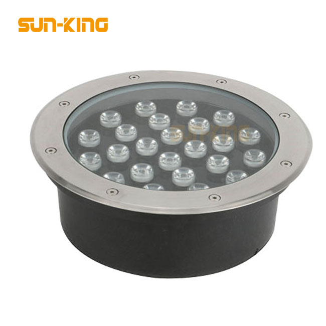 Waterproof Autocontrol DMX Buried Ip65 Step Stair Rgb In-ground Lamp 18W 18watts Led Sidewalk Underground Light