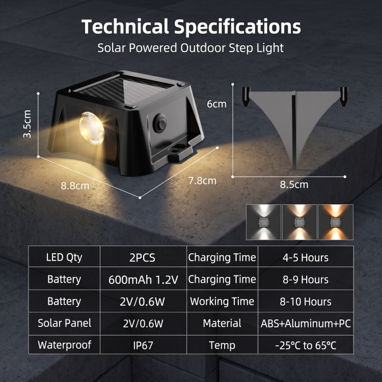 Wholesale Factory Direct Durable Casting Auto On/off Sensor Solar In-ground Light Outdoor Walkway Poolside Modern Design