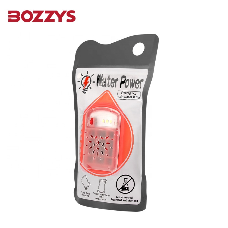 120 Hours Continuous Lighting LED Salt Water Emergency Lamp for Disaster Prevention and Self-Rescue for Camping