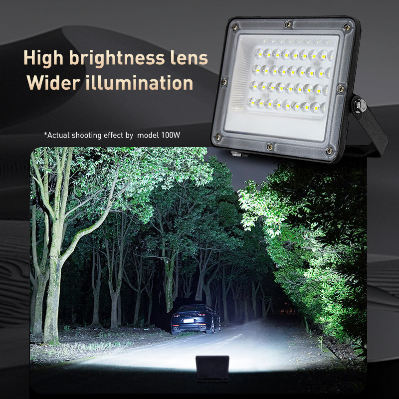 High Brightness LED Flood Light Outdoor Waterproof IP67 Floodlight DOB SKD