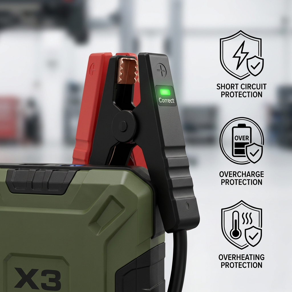 Portable Multifunction Power Station Air Compressor Jump Starter Vacuum Pump Blower Power Bank Emergency Work Light For Vehicles