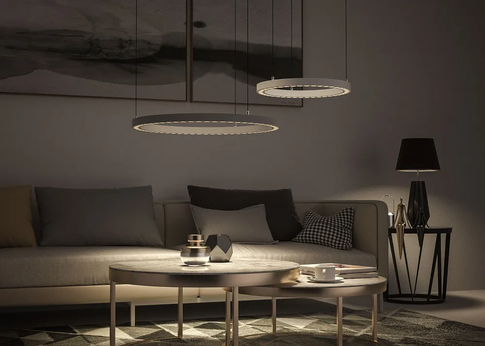 Wholesale Zigbee Smart Dimmable LED Pendant Light OEM Customizable APP Control CE