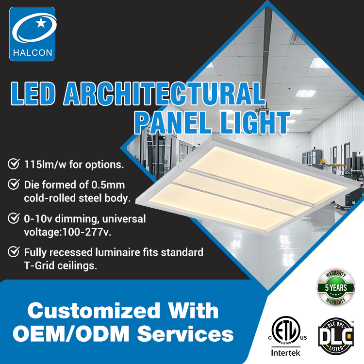 Factory Direct Sale Led Light Dimmable Recessed Panel Lamp 24w 36w 50w Backlit Led Panel Light