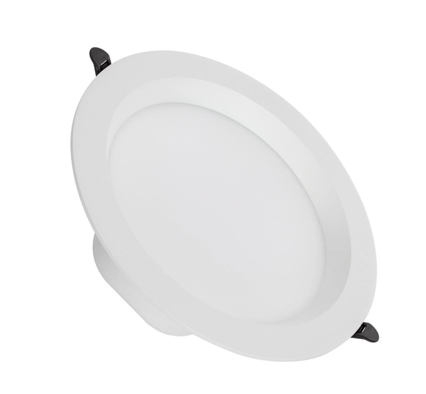 Optimal Heat Dissipation 26W D.230MM FORO 195-210MM LED Recessed Panel Light Modern IP44 Aluminum 4000K Dimmable Home Office