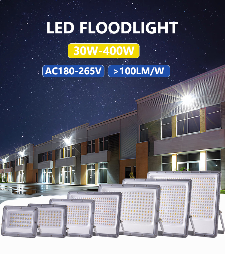 LED floodlight banner
