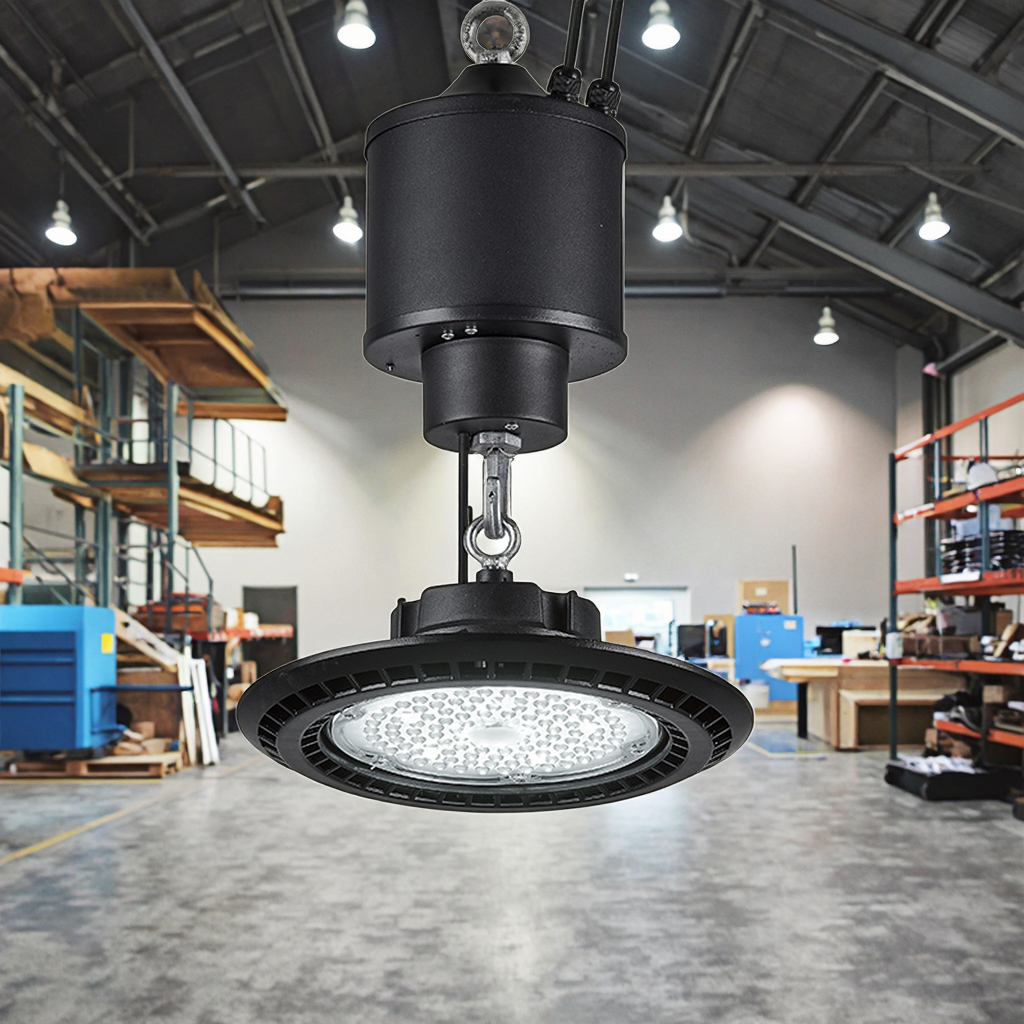200W UFO High Bay Light Dimmable 5000K DOB For LED Lighting Industrial Linear High Bay Lights Competitive Price For High Bay