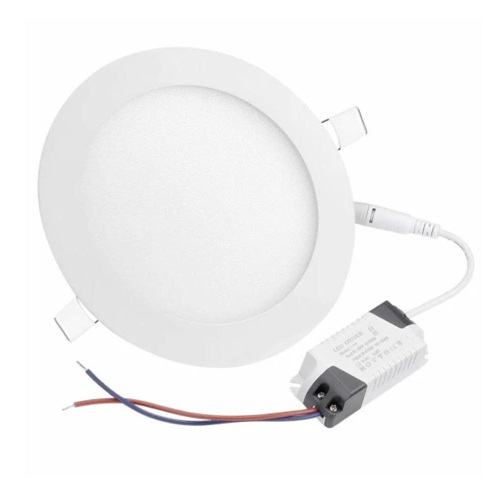 Ultra Slim 4 Inch 6W Recessed LED Panel Light Aluminum Body with 105mm Opening D120mm LED Panel Light
