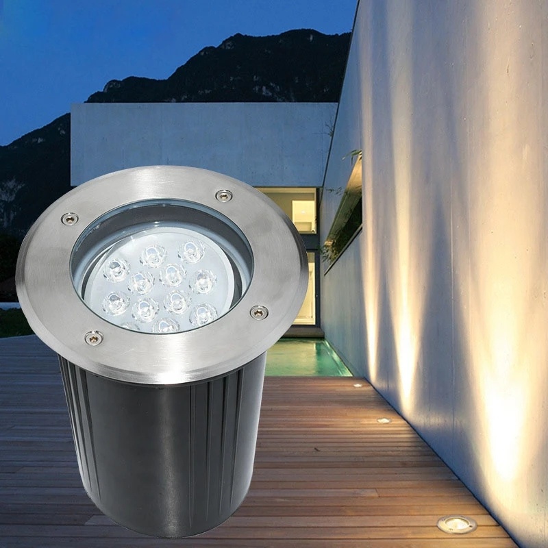 Garden Spotlight COB Adjustable Angle Inground Lamp Ip67 Stair Step Light