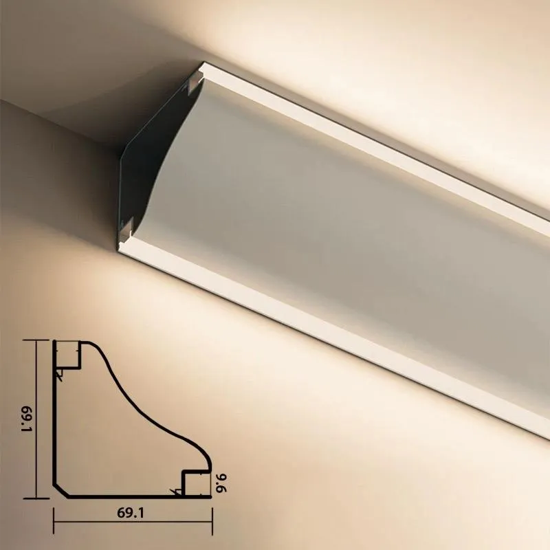 Gypsum Strip LED Channel