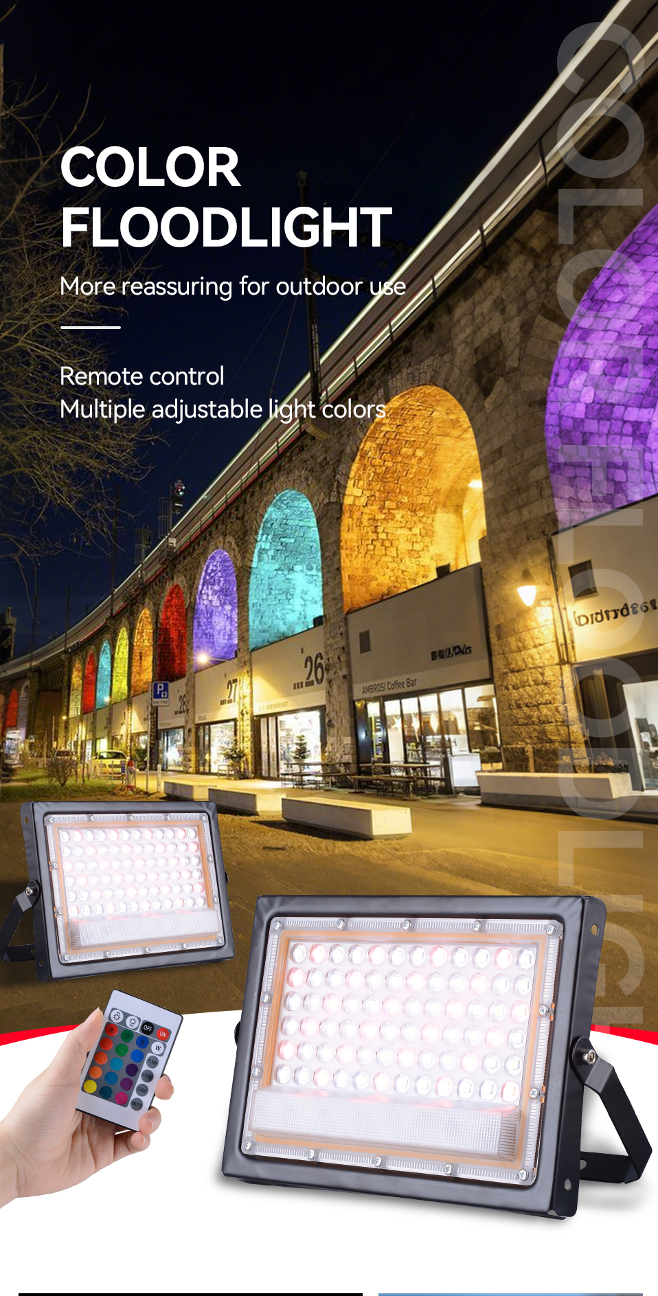 Modern Led RGB Flood Light