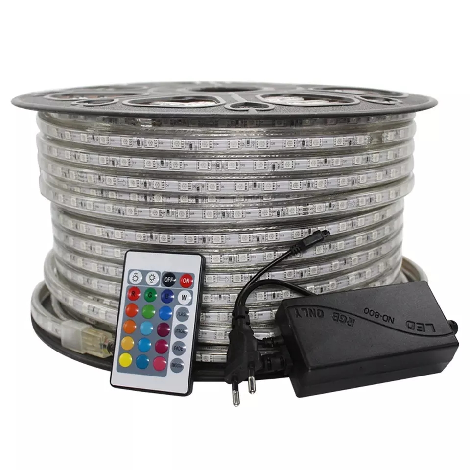 Roomlux LED Strip Grow Light SMD2835 60LED/m 7W/m AC120V/230V 250LM Red White Blue Yellow Orange Green