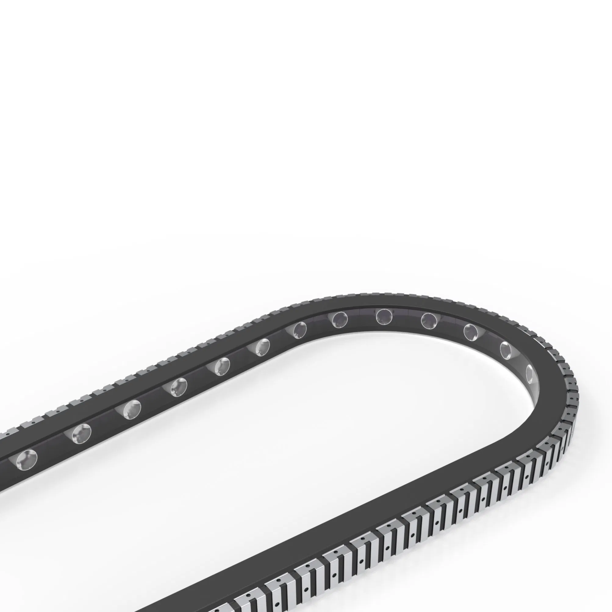 24V Flexible 360degree DMX512 4 Segment Wall Washer Linear Light RGB Color Strip Customize Body Lamp