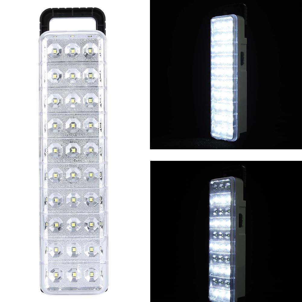 High Brightness LED Emergency Light, 30/60/90 LEDs Type C USB Rechargeable Portable Lamp for Indoor &amp; Outdoor Use