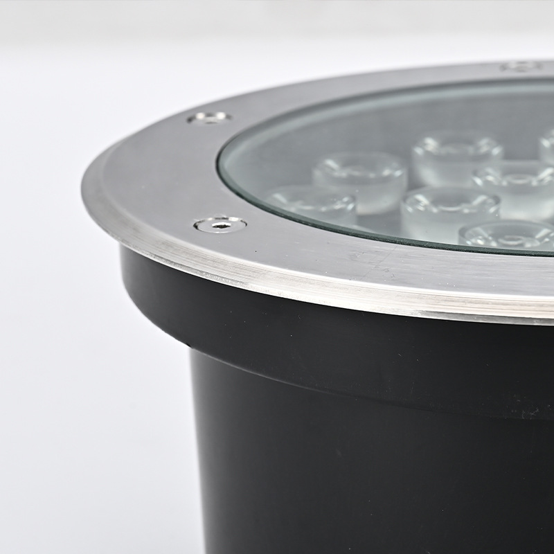 1W IP67 LED Outdoor Watertight One-year Warranty Recessed Stainless Steel Aluminum 360LM 2700K Patio Garden In-ground Light