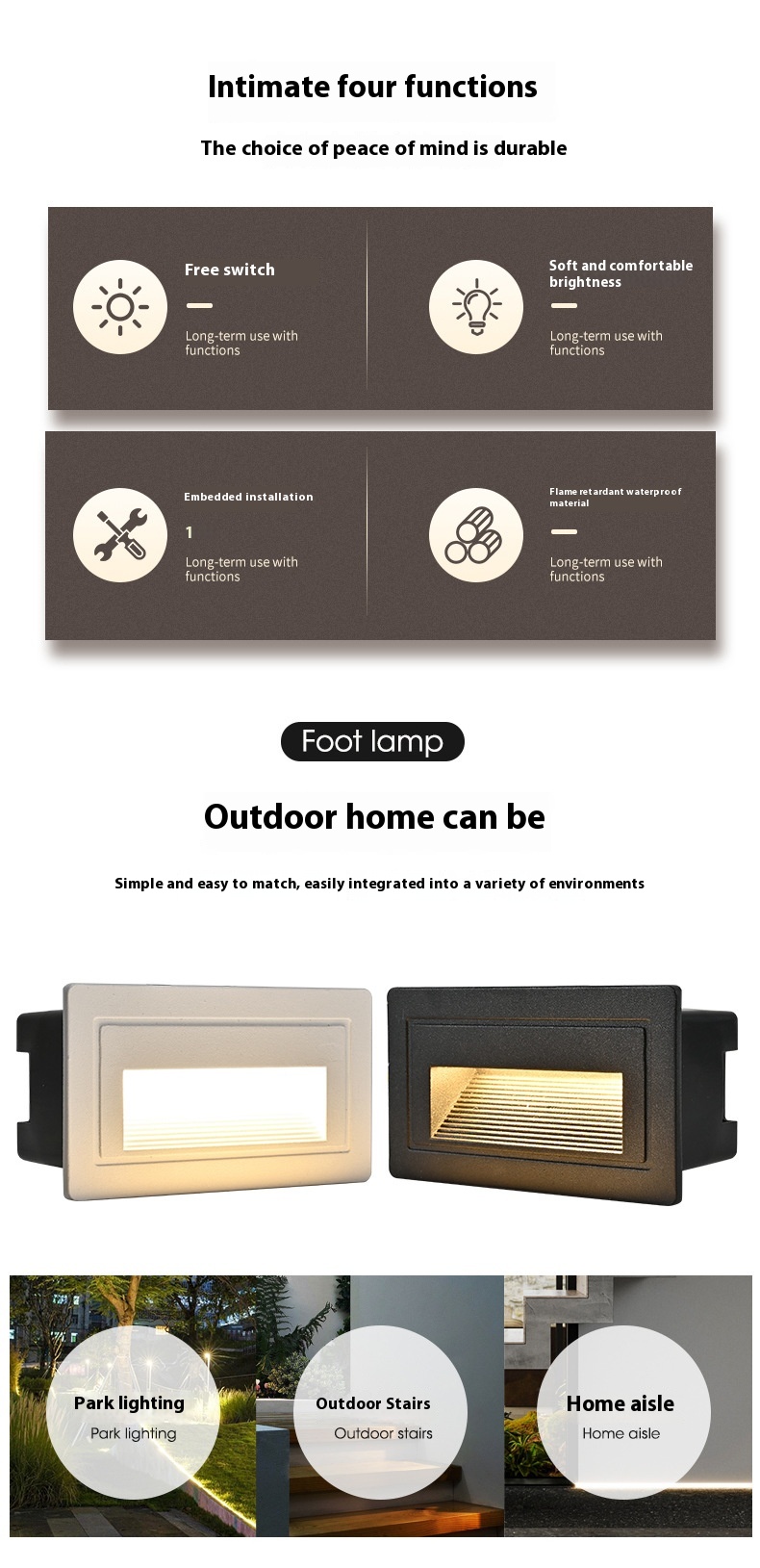 Outdoor Lighting Installation View 1