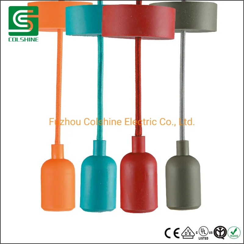 Colorful Pendant Light Display