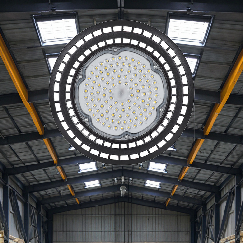 200W UFO High Bay Light Dimmable 5000K DOB For LED Lighting Industrial Linear High Bay Lights Competitive Price For High Bay