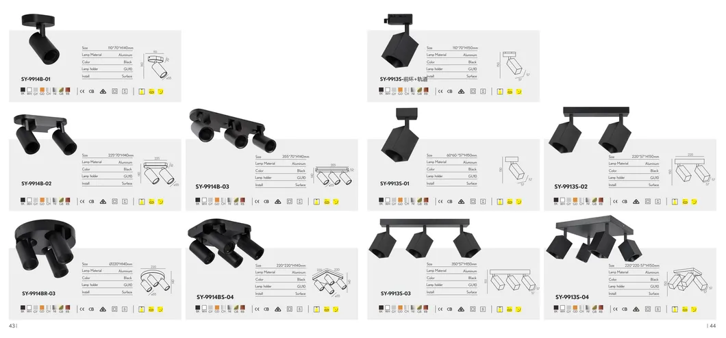 Modern 12W COB LED Track Lighting for Stylish Interiors