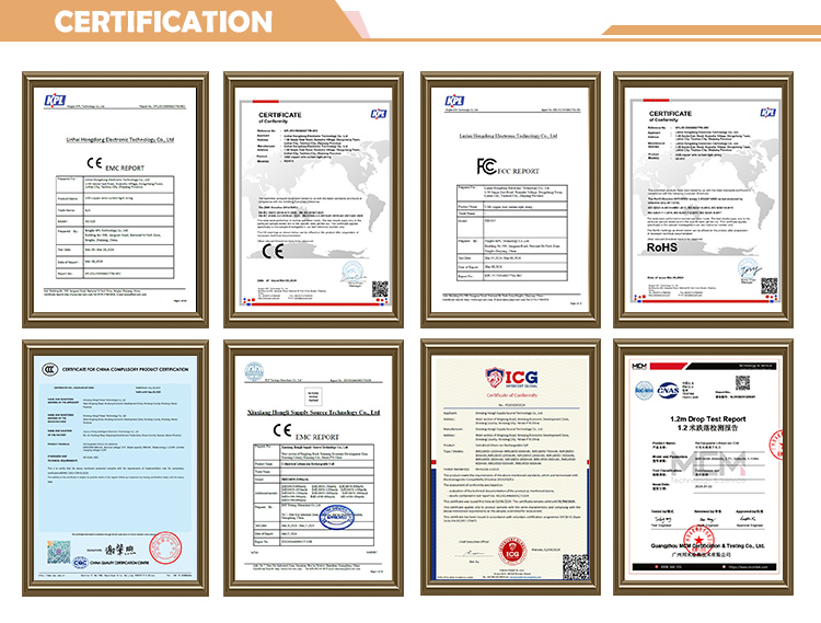 Certifications
