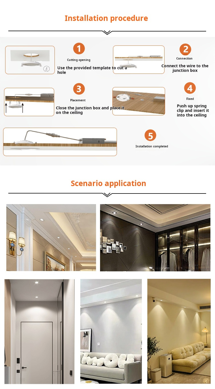 LED Slim Panel Light Detail 7