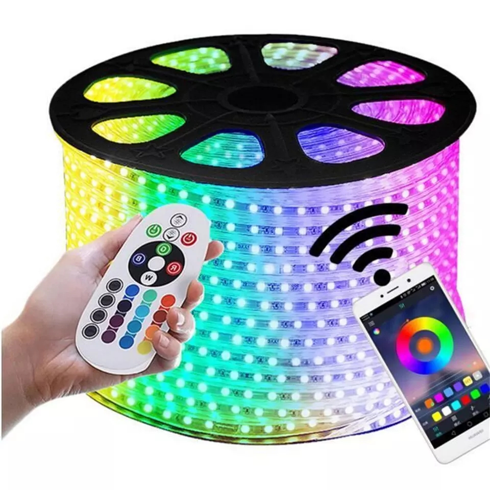 Roomlux LED Strip Grow Light SMD2835 60LED/m 7W/m AC120V/230V 250LM Red White Blue Yellow Orange Green
