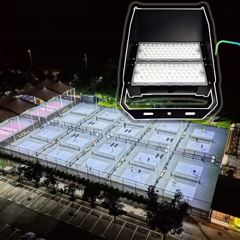 400W IP66 SMD LED Flood Light with Waterproof Design for Outdoor Pickle Ball Court