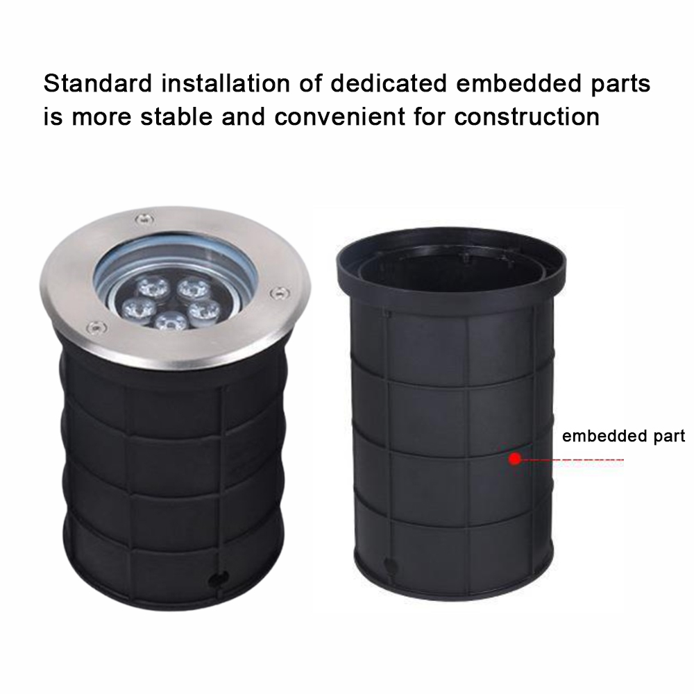 Highlux Adjustable LED Underground Light Waterproof In-Ground Well Lights for Outdoor Landscape Lighting