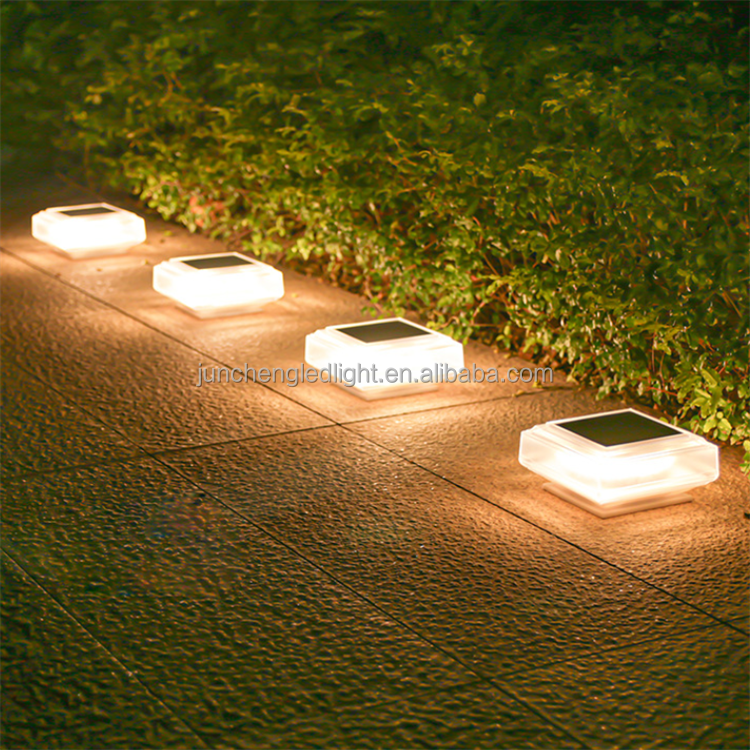 Factory Price Outdoor Waterproof Bright In-Ground Lawn Landscape Lamp LED Solar Ground Lights for Pathway Yard