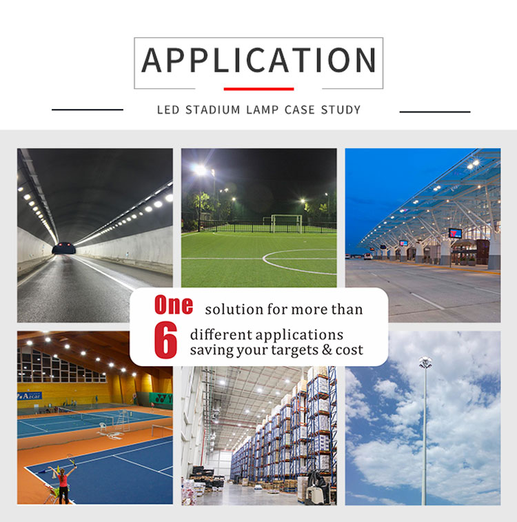 Stadium/sports Field 1500w Led Metal Halide Replacement 220v 185lm/w 400w 500w LED Flood Light