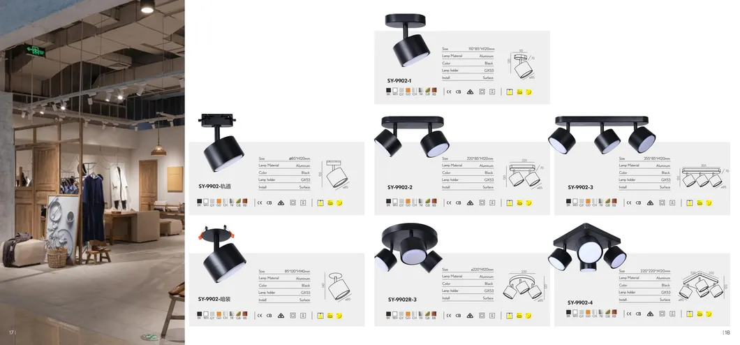 Modern 12W COB LED Track Lighting for Stylish Interiors
