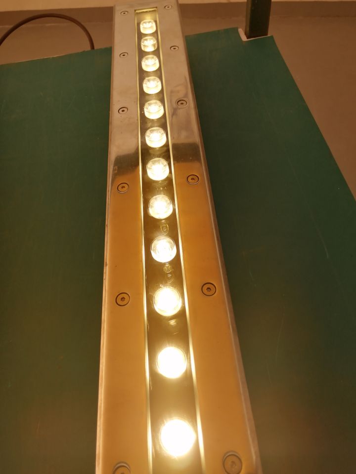 Linear Underground Flood Light Application