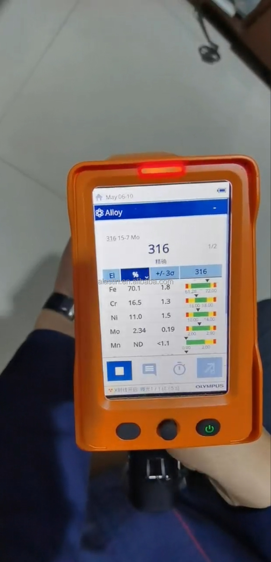 Spectrometer Detection