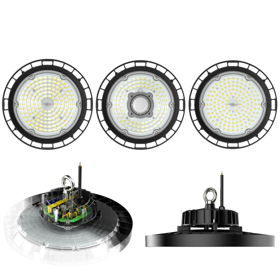 Shenzhen Factory Warehouse Explosion Proof UFO High Bay Lamp LED Lighting 100W 150W 200W Lights