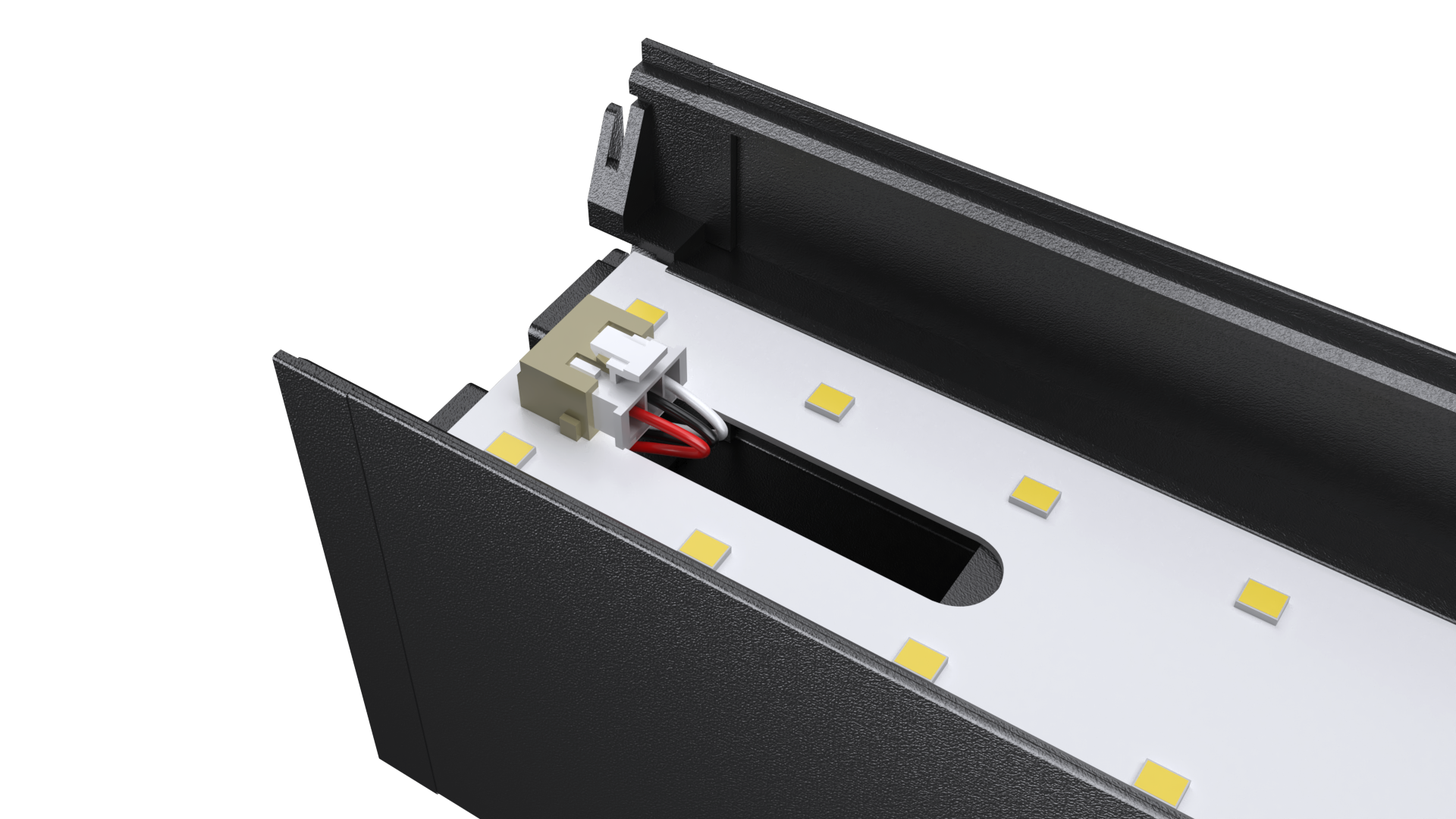 LED Linear Light SR G5 Modern Architectural Aluminum IP20 3-Year Warranty Commercial Office Gym Shopping Mall Lighting System