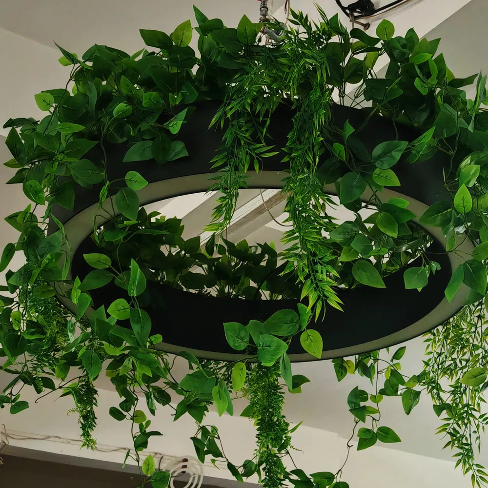 Circular LED Pendant Light Project View