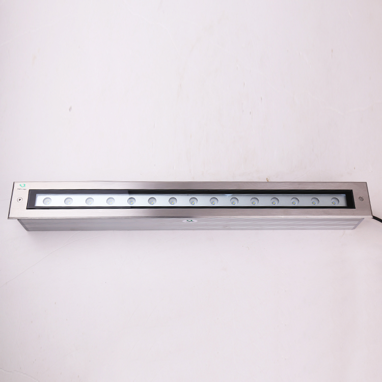 Recessed Hardscape in Ground Light Hot Selling Best Outdoor Linear Lights LED Light Bar Aluminum CE, Rohs 12W