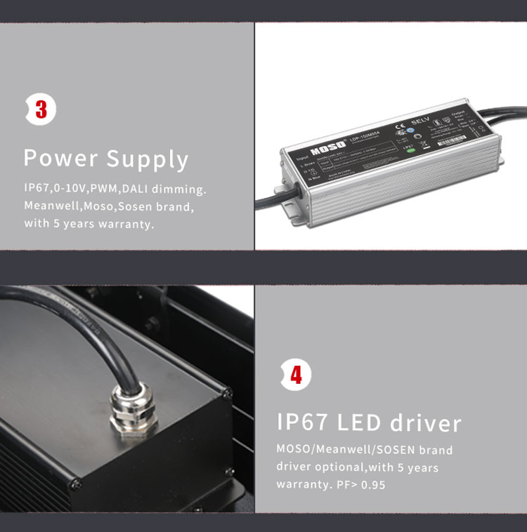 Stadium/sports Field 1500w Led Metal Halide Replacement 220v 185lm/w 400w 500w LED Flood Light