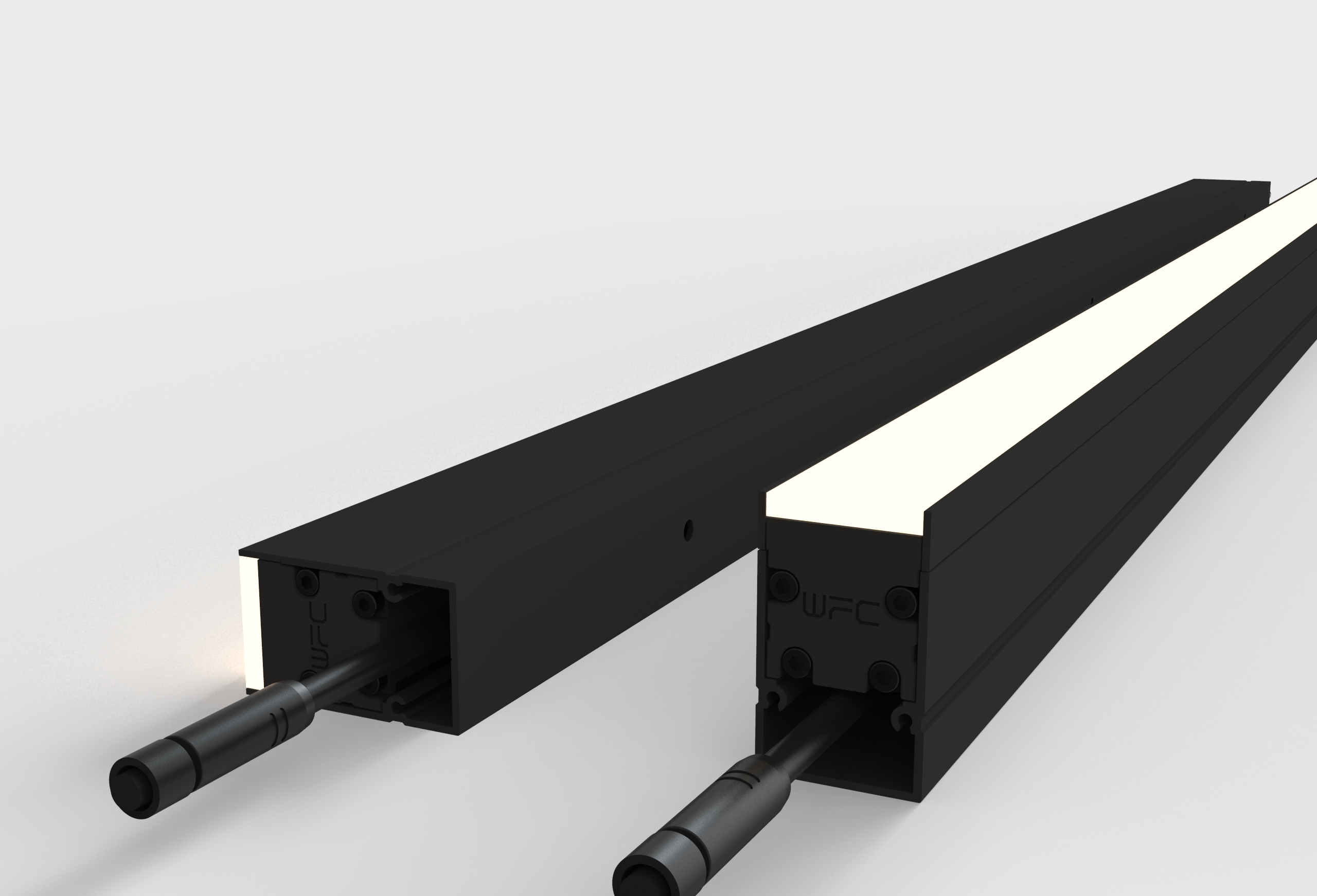 LED Linear In-Ground Stair and Step Light Aluminum &amp; Glass Body IP66 for Outdoor Garden Park Landscape Lighting