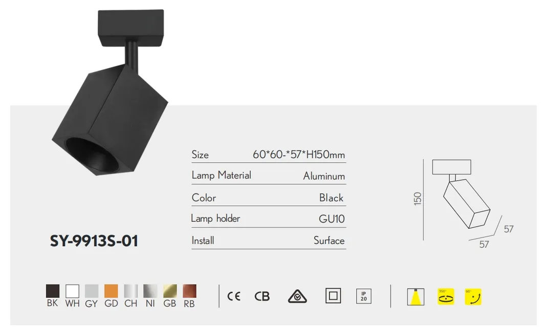 Modern 12W COB LED Track Lighting for Stylish Interiors