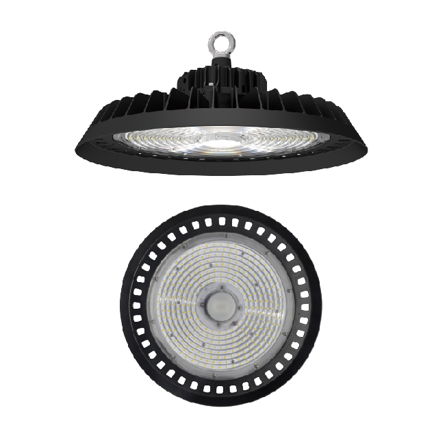 Banqcn Workshop Factory Warehouse Toll Booth Gas Station Industrial High Lumens ufo High Bay Led Lights with Motion Sensor