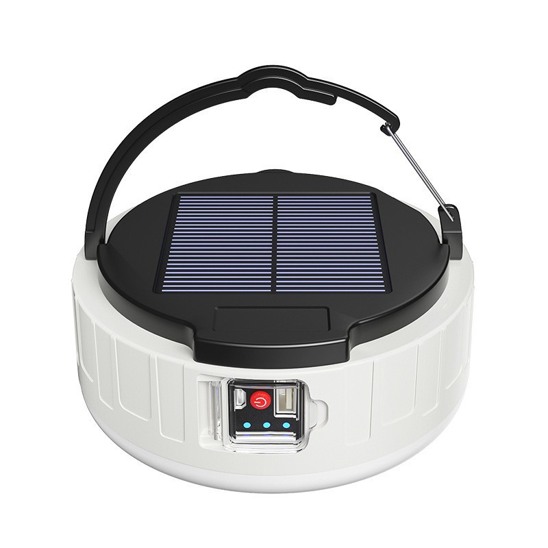 High Brightness USB Rechargeable Tent Light Stall Solar Powered Night Light Emergency Lighting With Remote Control Camping Lamp
