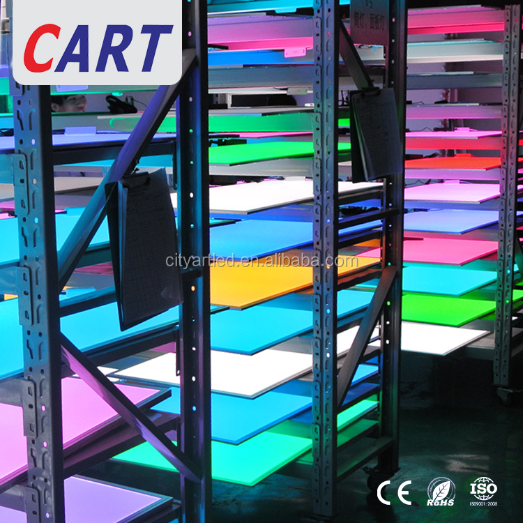 Square RGBW RGB+W RGB+CCT Color Changing Led Light Panel 2X2 2x4 Surface Wall Mounted Led Panel Light