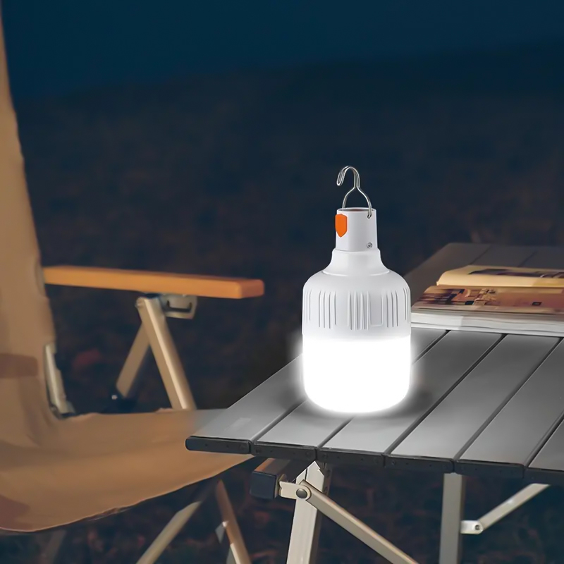 High-Power Rechargeable LED Camping Light Portable Hanging Outdoor Emergency Bulb For Tent Hiking Fishing