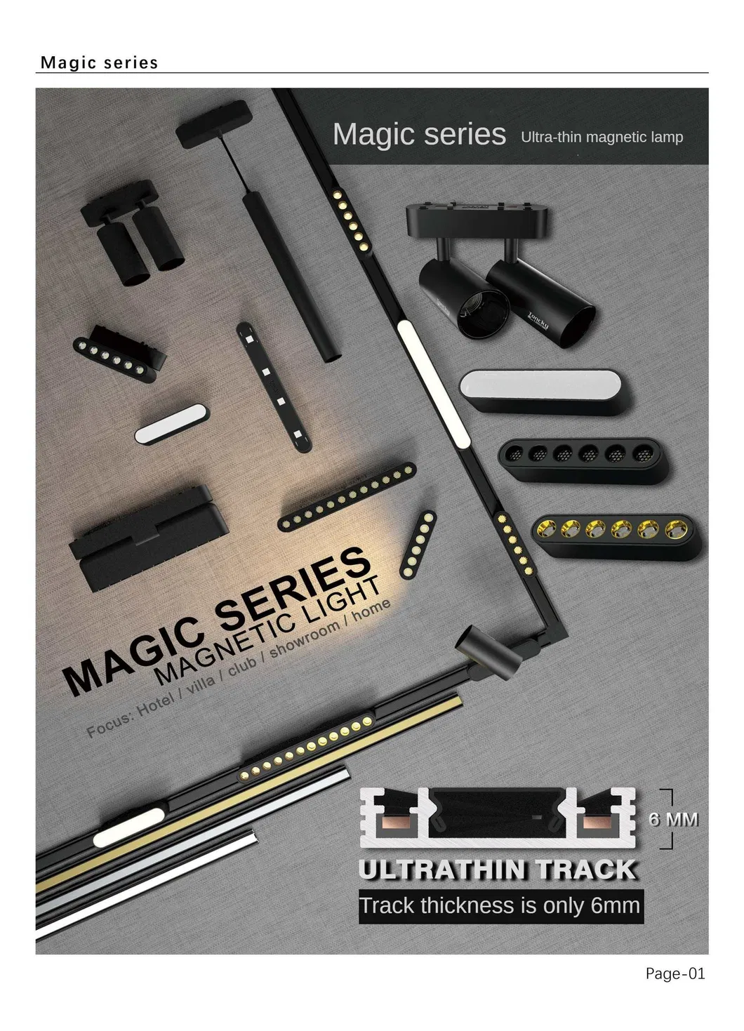 Modern Industrial Aluminum Mini Track Lighting for Stylish Spaces