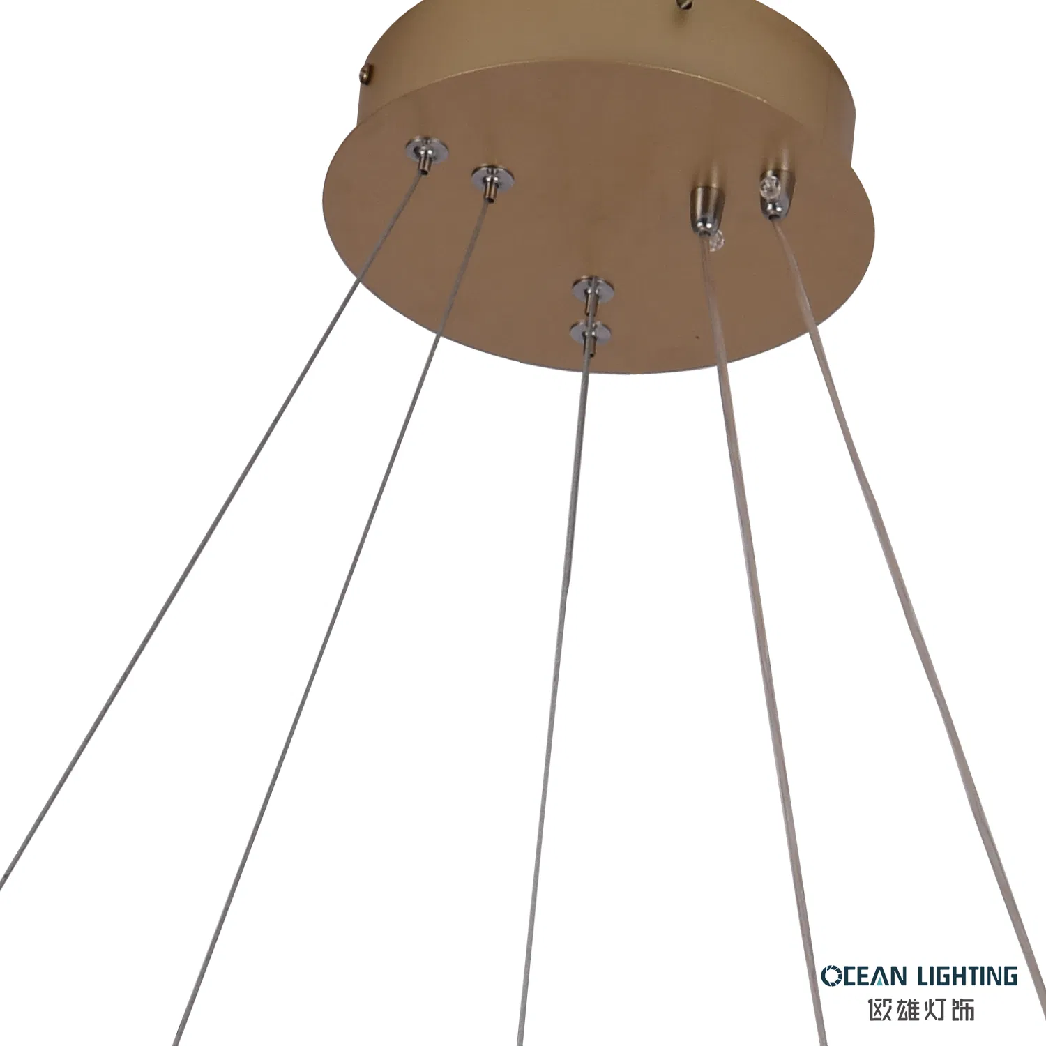 Modern Aluminum Iron Acrylic Pendant Light Indoor Decorative Pendant Lighting for Home Hotel