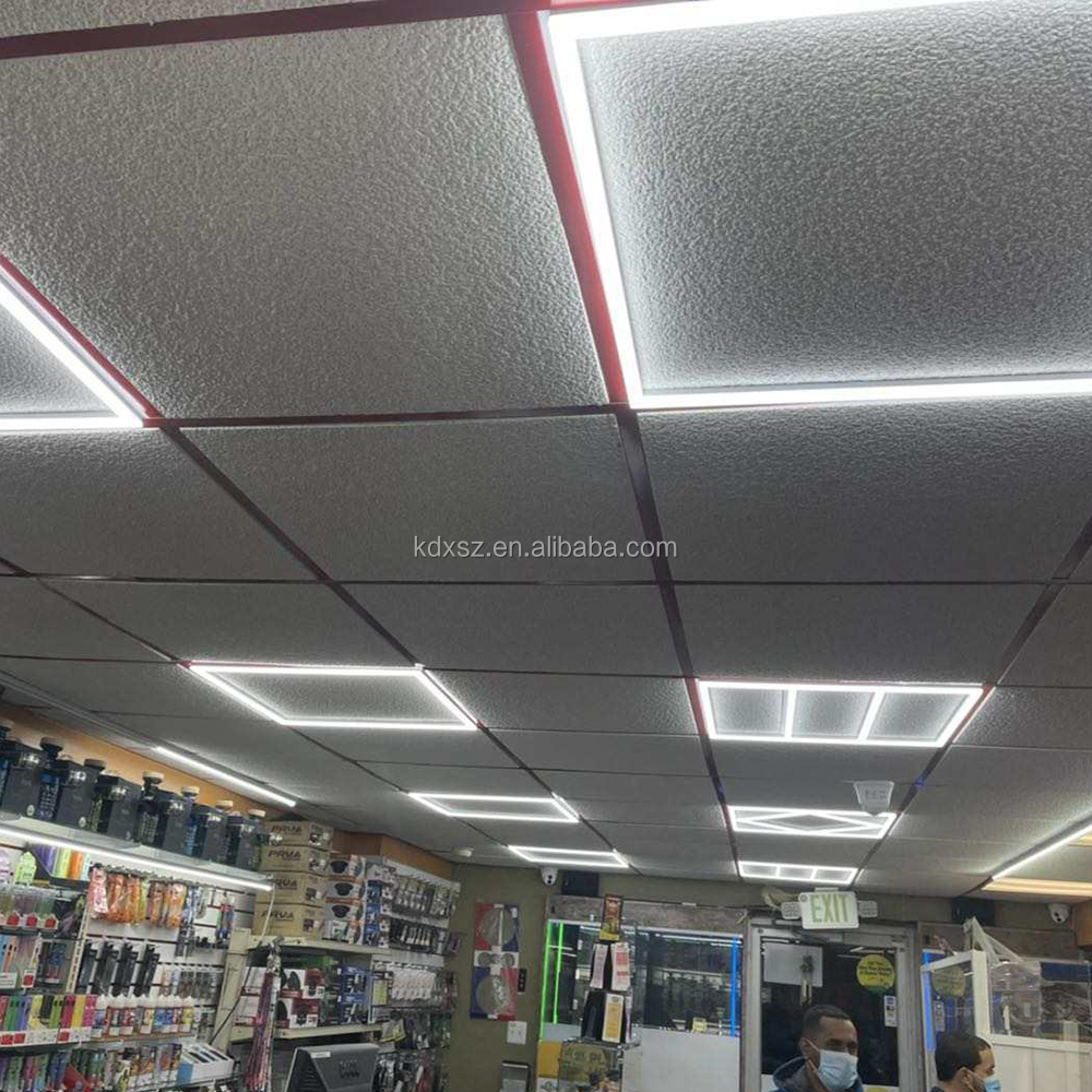 Square LED Light, 3000K/4000K/6500K Adjustable Color Temperature, Modern Decorative LED Panel for Living Room