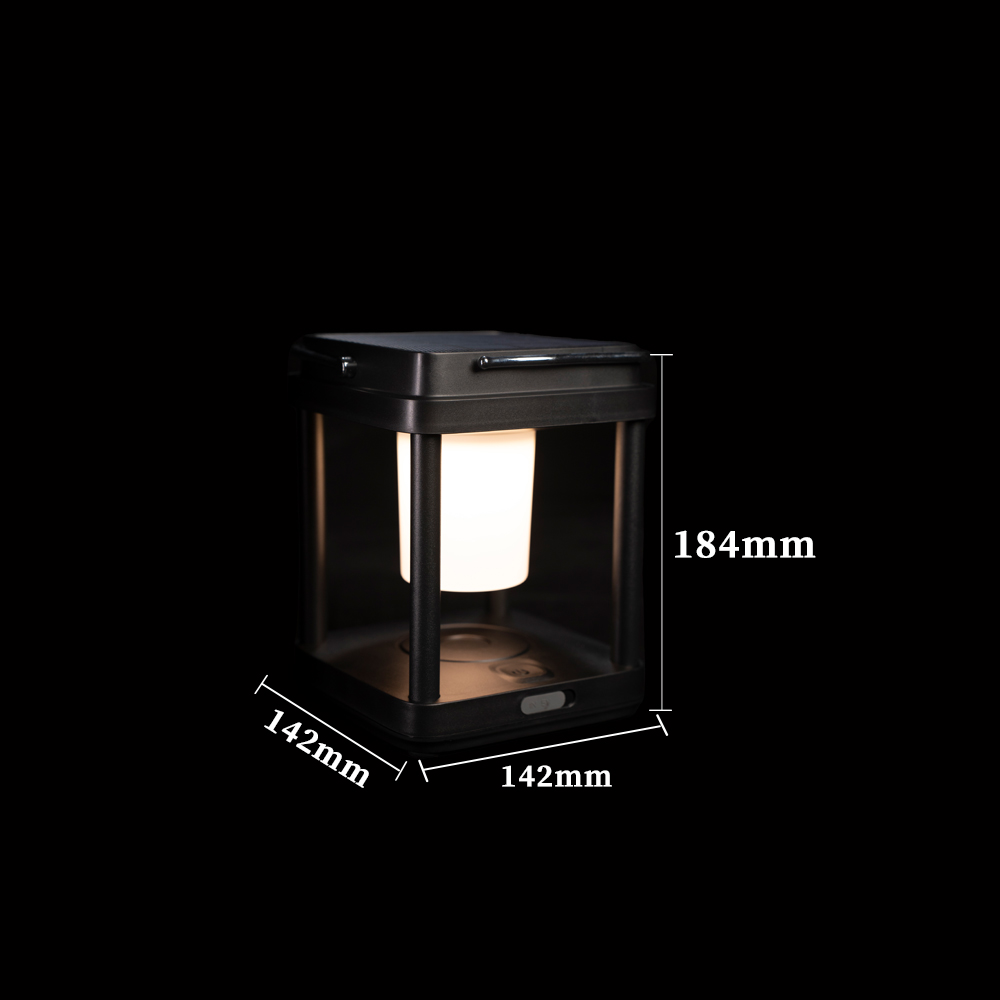 Solar Powered Outdoor Garden Hanging Lanterns Backyard Floor Lighting LED Pathway Lights Easy Install Lamp
